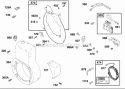 Page D Diagram and Parts List for 32K437-0112-01  Briggs and Stratton Engine